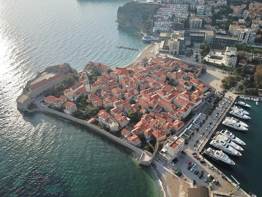 Palm Square 1 Old Town Apt Lägenhet Budva Exteriör bild