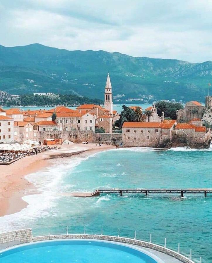 Palm Square 1 Old Town Apt Lägenhet Budva Exteriör bild