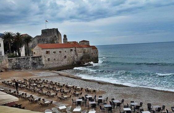 Palm Square 1 Old Town Apt Lägenhet Budva Exteriör bild